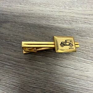 Gold Tone Tie Clip Datsun